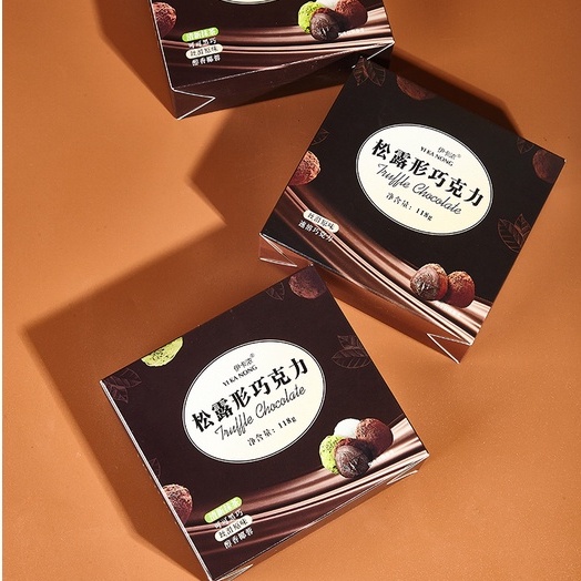 Socola Tươi Nama Truffle Hộp 118g - Hộp Socola Nama Nguyên Chất