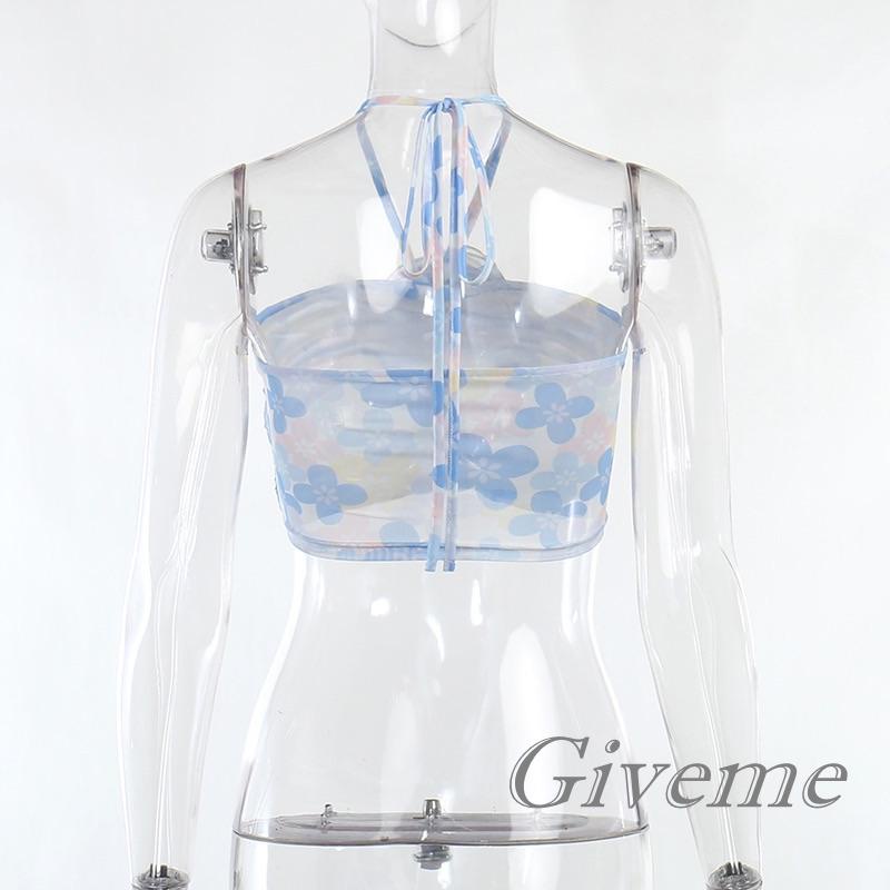 Áo Lưới Trễ Vai Họa Tiết Hoa 3D Thời Trang Cho Nữ