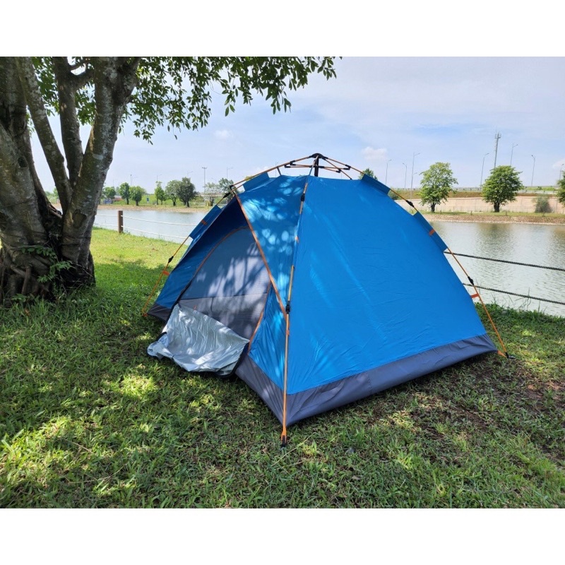 Lều cắm trại, dã ngoại tự bung 2-4 người TK-L02 - kích thước: 205*205*130cm