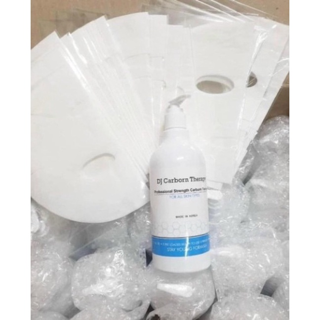 Chai Gel + 35 Mask CO2 Carbon Therapy 500ml Thải Độc Da