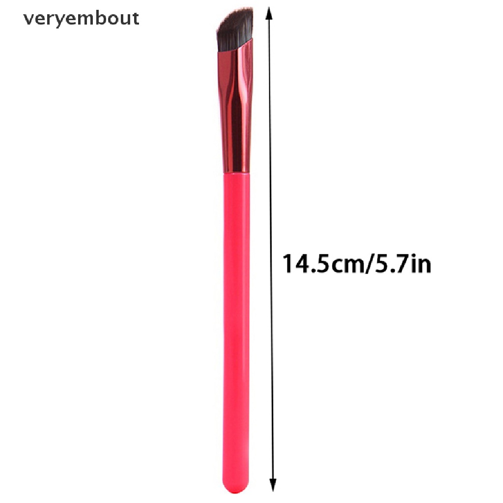 1 Cọ Trang Điểm Lông Mày Đa Năng Góc Vuông Tiện Dụng