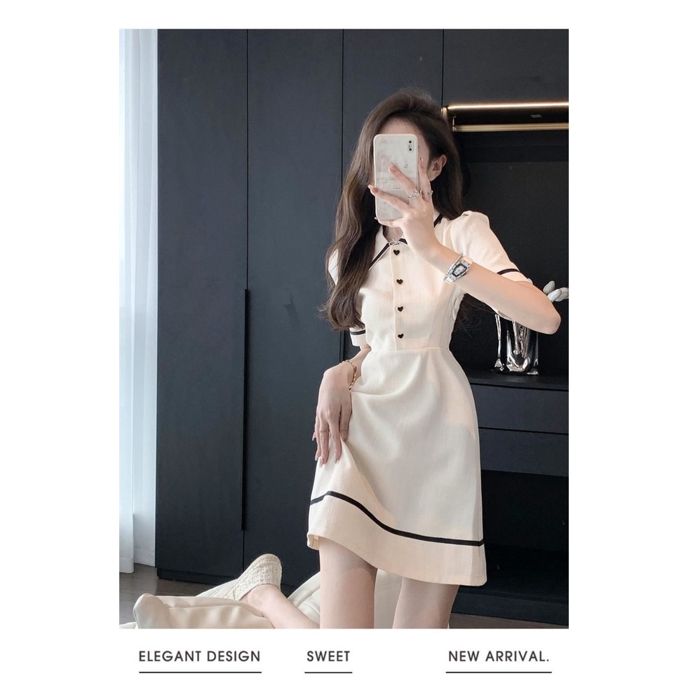Đầm polo Dáng Chữ a Ôm Eo Thời Trang Cho Nữ