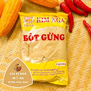 Bột gừng kim nga - gói 100gr -500gr