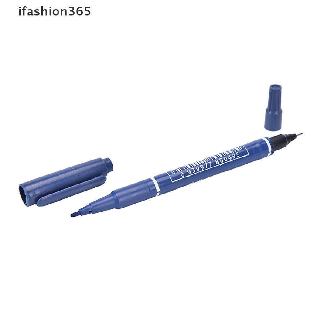 [ifashion365] Bút Lông Đánh Dấu Hai Đầu Có Dây Móc Cho Đĩa CD DVD Media Bút Đánh Dấu Độ Sáng Cao Phong Cách Doanh Nhân Mới Cho Văn Phòng Bút Đánh Dấu Mini Tiện Dụng