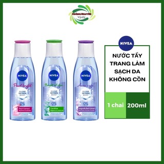 Nước tẩy trang Nivea mới không chứa cồn 200ml