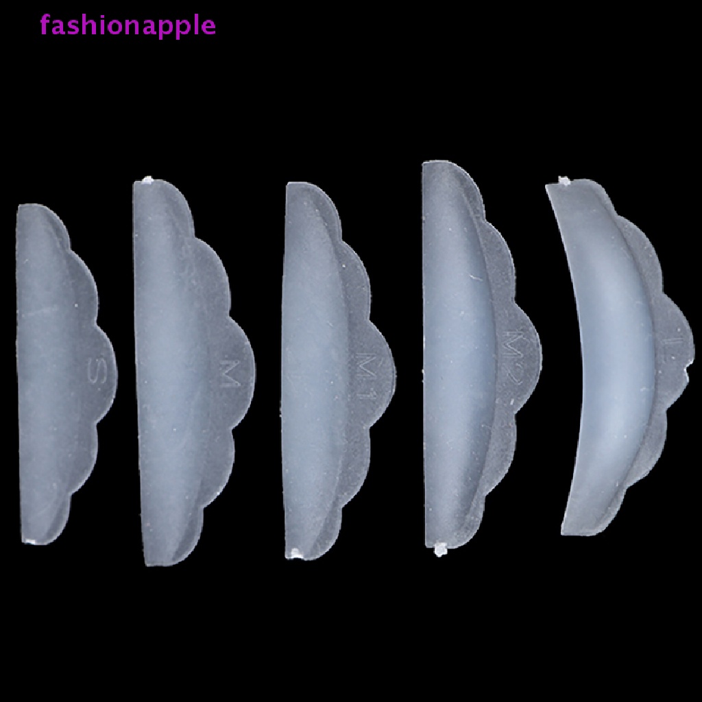 Bộ 5 Cặp Đệm Silicone Hỗ Trợ Uốn Mi Giả 3D