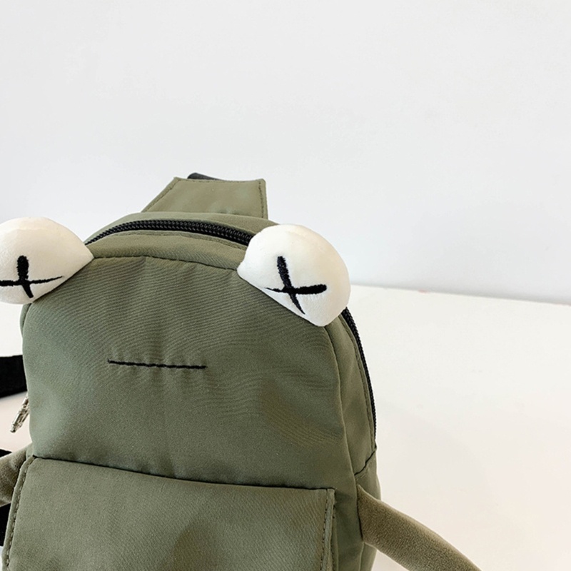 Túi Đeo Chéo Ngực Đựng Điện Thoại Hình Chú Ếch Dễ Thương