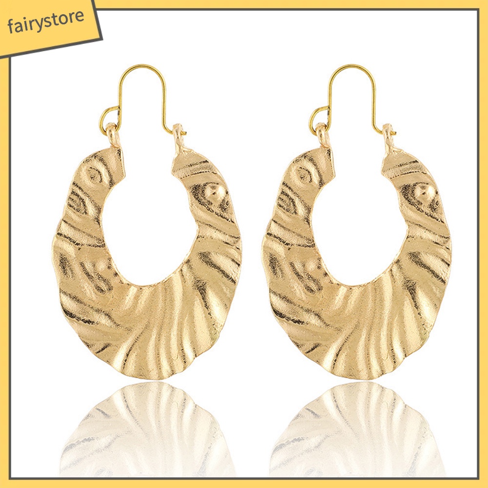 Bông Tai Hình Học / Trái Tim / Lá Cây Thời Trang Cho Nữ [Fairy1] Làm Quà Tặng