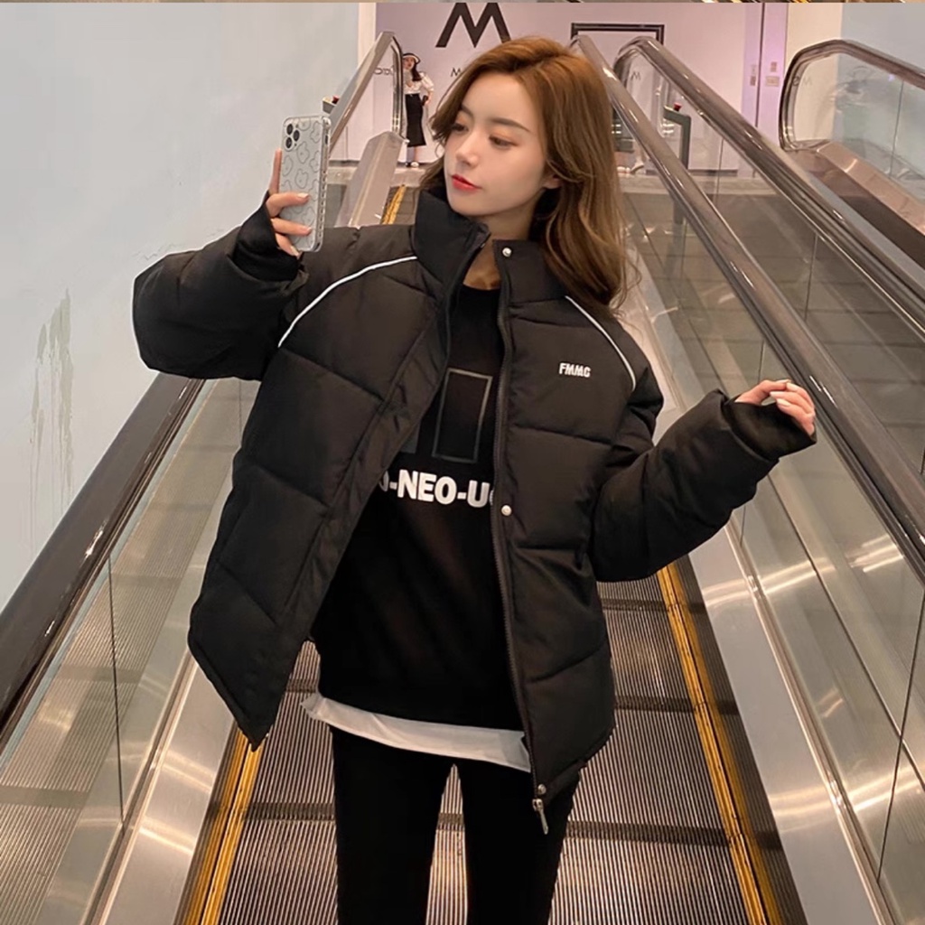 Áo Khoác Phao Lông Vũ FCMM Dáng Xuông Cho Nam Nữ