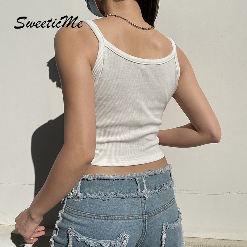 Áo Hai Dây In Họa Tiết Thời Trang 2023 Dành Cho Nữ