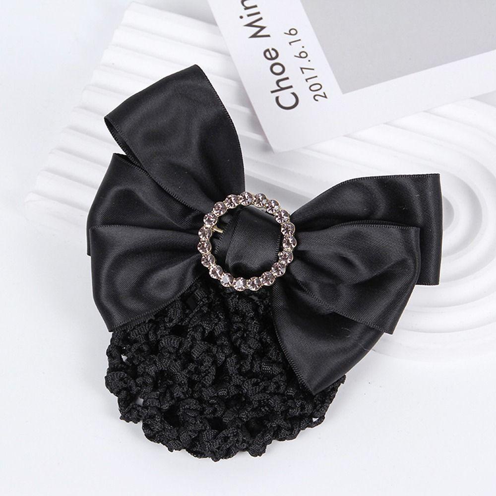 Vỏ Lưới Kẹp Tóc Hình Nơ Ngọt Ngào Cho Nữ