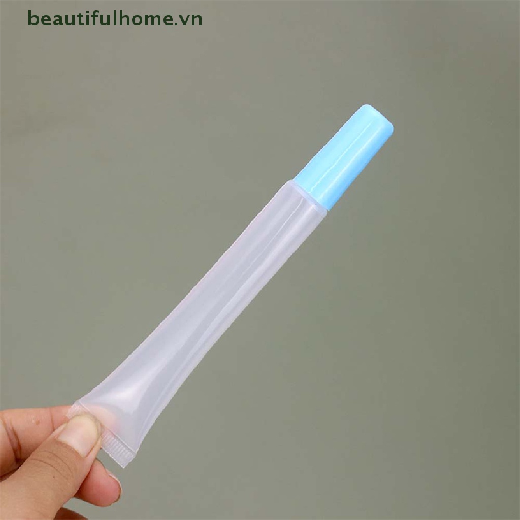 Tuýp Son Rỗng 15ml Mềm Trong Suốt Chuyên Dụng Cho Làm Đẹp