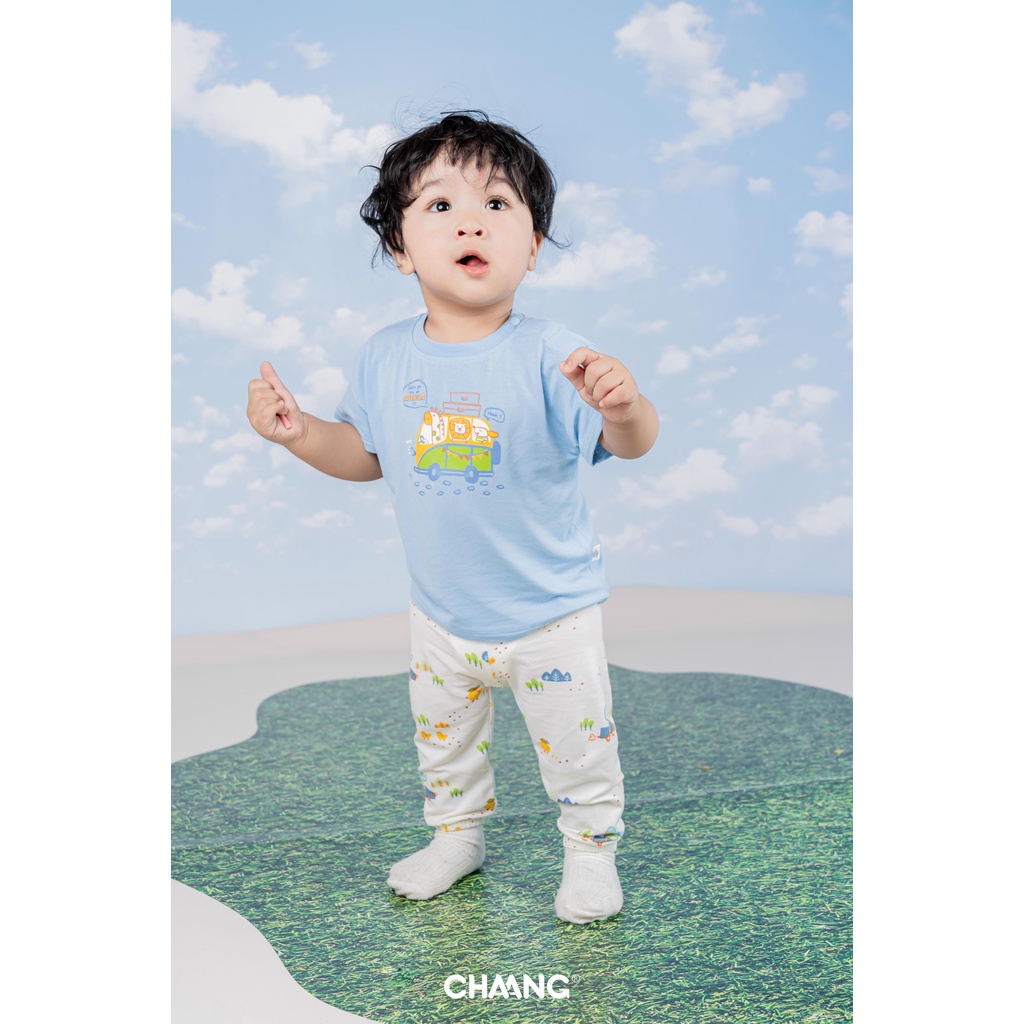 Chaang bộ cộc quần dài cho bé SS23D01