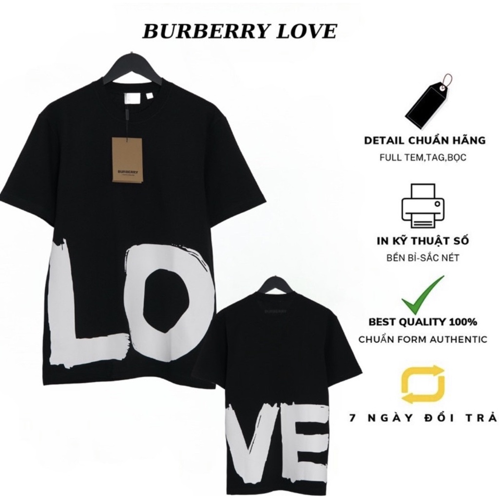 Áo Phông Nam Nữ LOVE In 5D Siêu Đẹp - From Dáng Unisex Chất Liệu Cotton Co Giãn 4 Chiều siêu Thoáng Mát