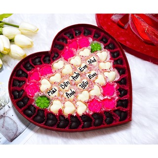 Socola Valentine 2024 Hộp Trái Tim To 27cm