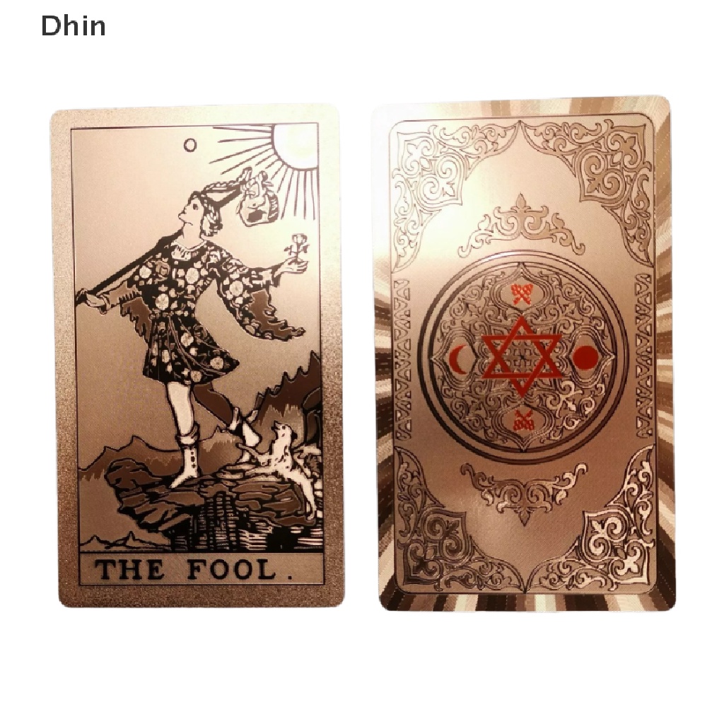 Bộ Bài Tarot Bằng PVC Chống Thấm Nước Chất Lượng Cao