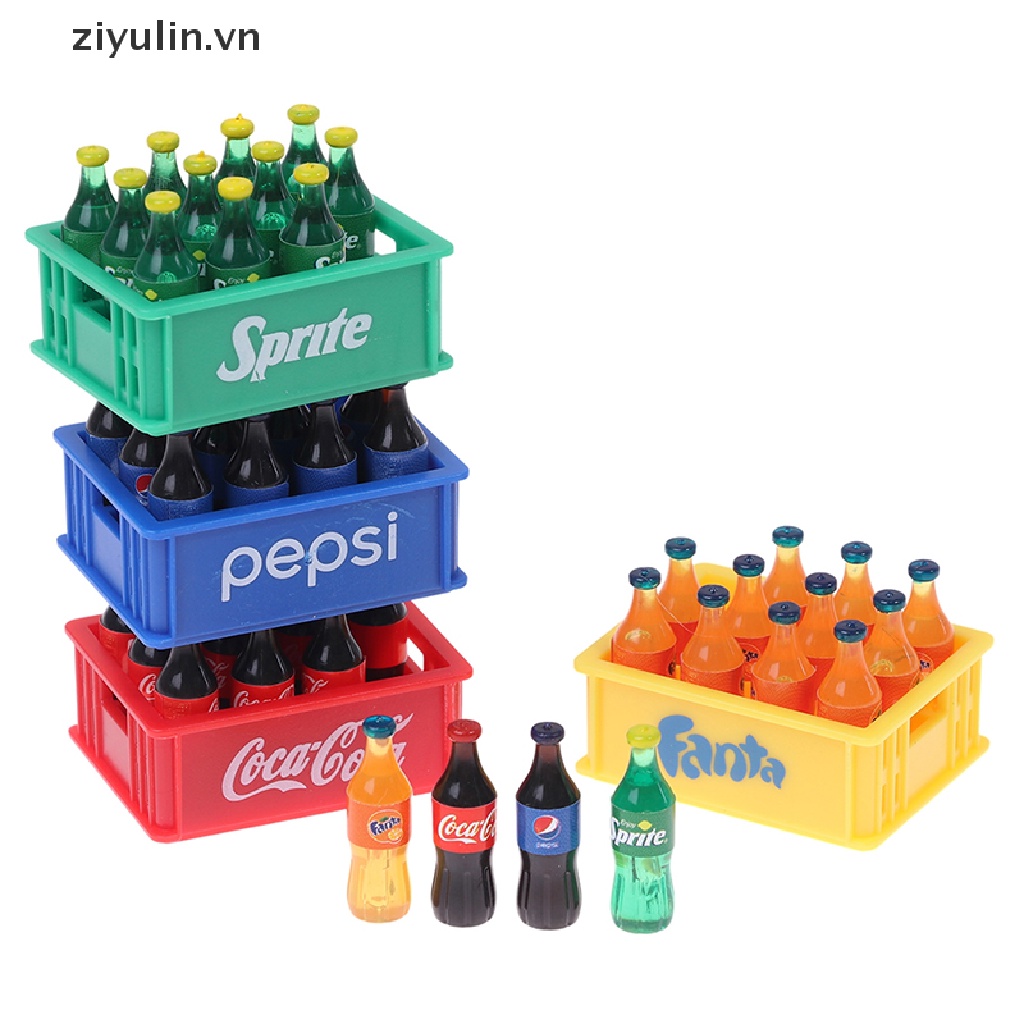 Mô Hình Chai Nước Uống Trang Trí Nhà Búp Bê Tỉ Lệ 1: 12