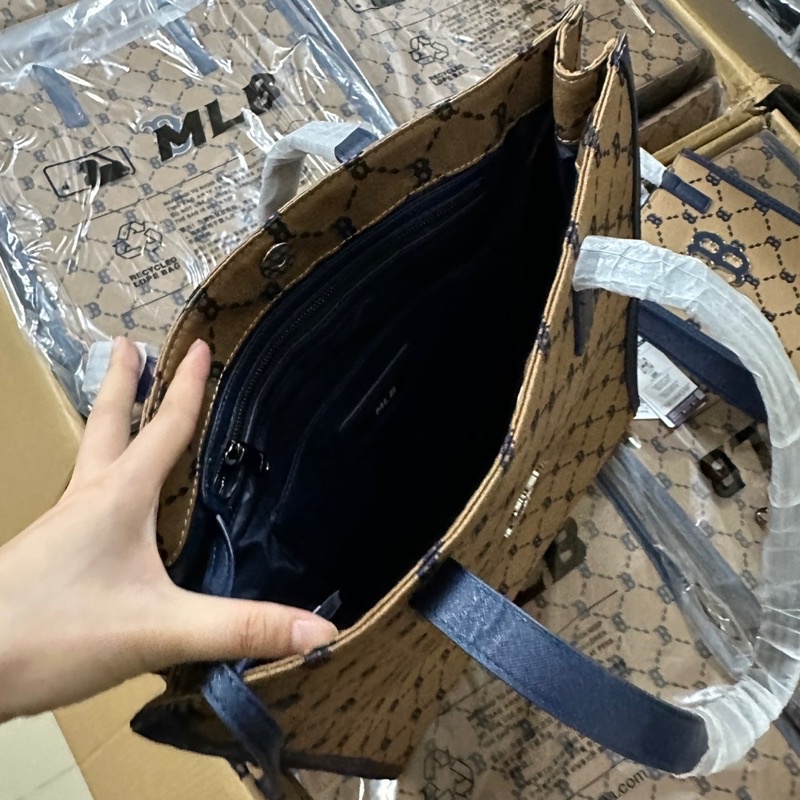 TÚI TOTE KÈM TÚI MINI MONOGRAM M.L.B XUẤT DƯ XỊN