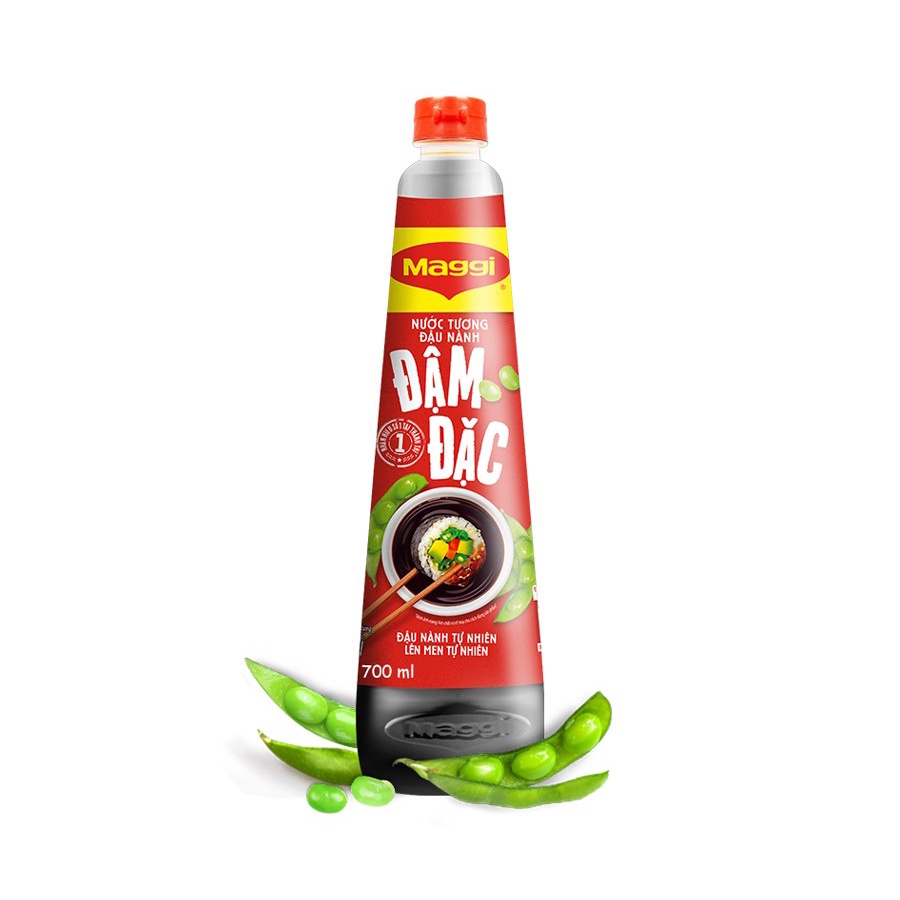Nước tương Maggi đậu nành maggi chai 700ml - đậm đặc - Chính hãng
