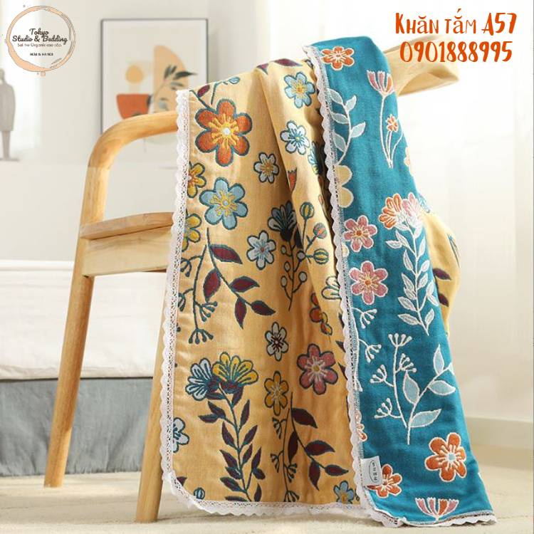 S42_Chăn Xô Organic Cotton Dòng Cao Cấp