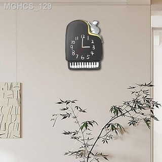 ◈ ✎ Piano phòng piano đồng hồ treo tường đào tạo âm nhạc lớp học đồng hồ treo tường trang trí đồng hồ treo tường đồng hồ