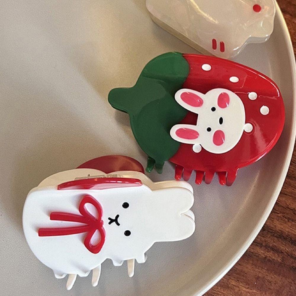 Kẹp Tóc Móng Vuốt Thỏ Hoạt Hình Dễ Thương Thời Trang Cho Nữ