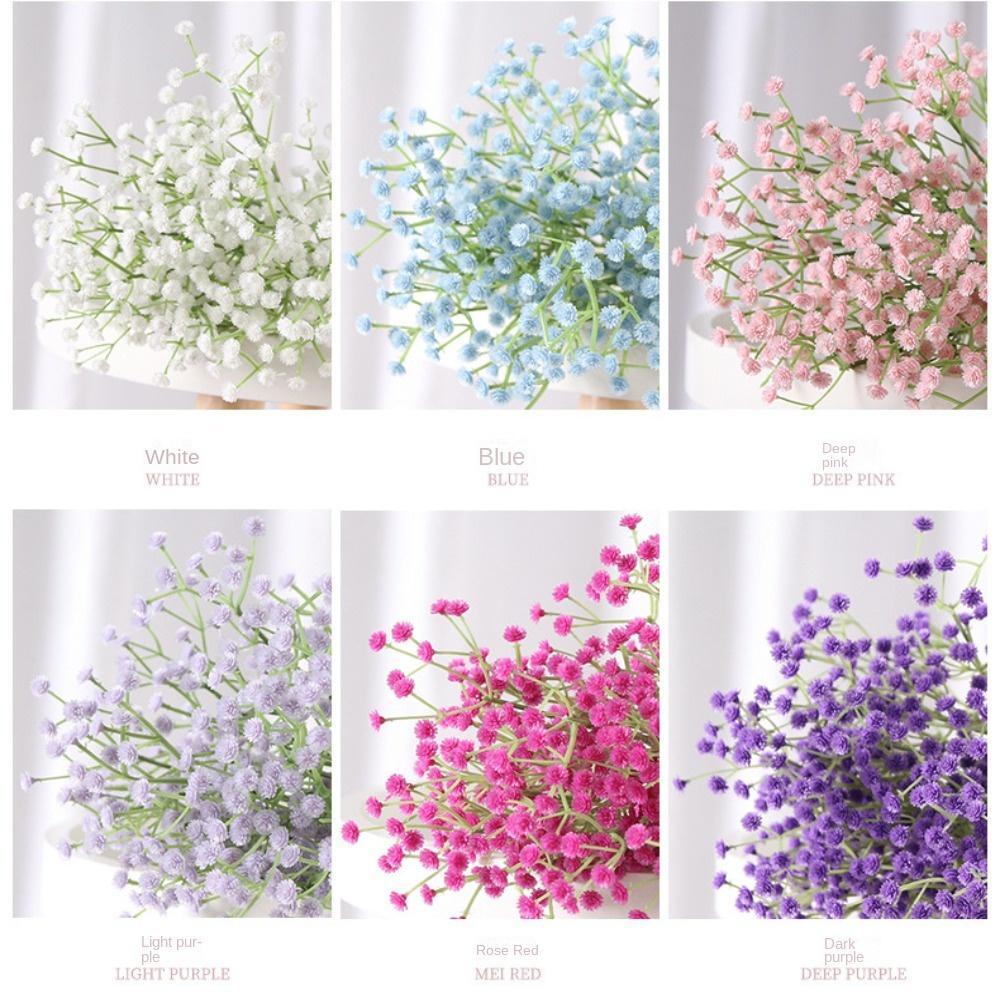 CONOPERY Hoa Gypsophila Nhân Tạo Dùng Trang Trí Tiệc Cưới / Sân Vườn DIY