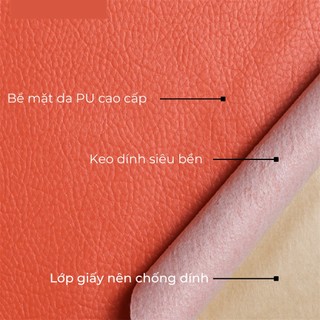 Da dán ghế sofa, ghế da, da PU tự dính sửa đồ da