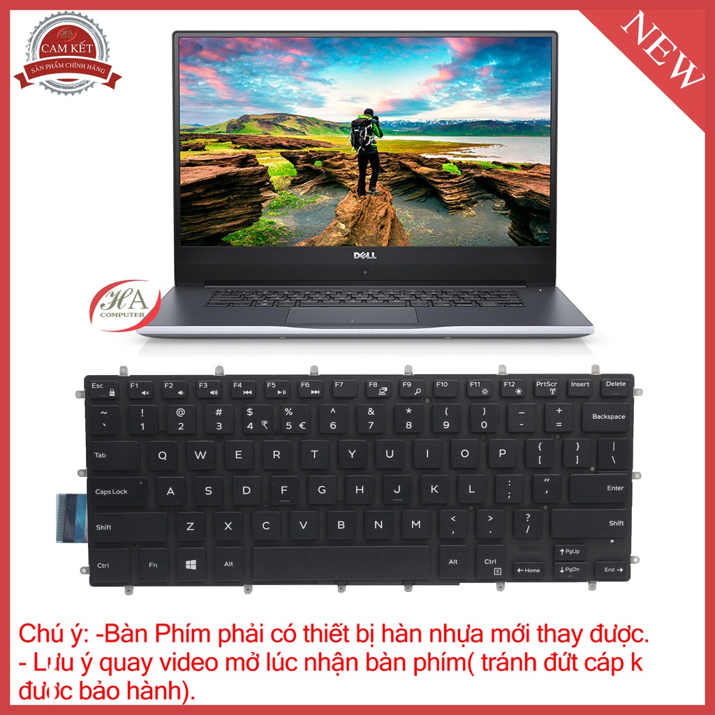 Bàn Phím Dell Inspiron 15 7572
