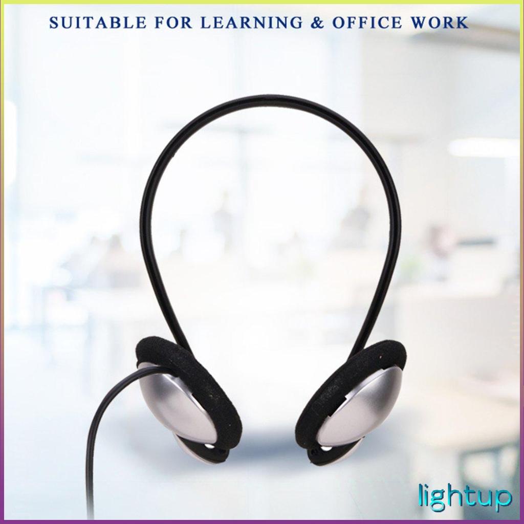 Tai nghe dây đeo cổ có đầu cắm đàn piano cho điện thoại Tv và PC