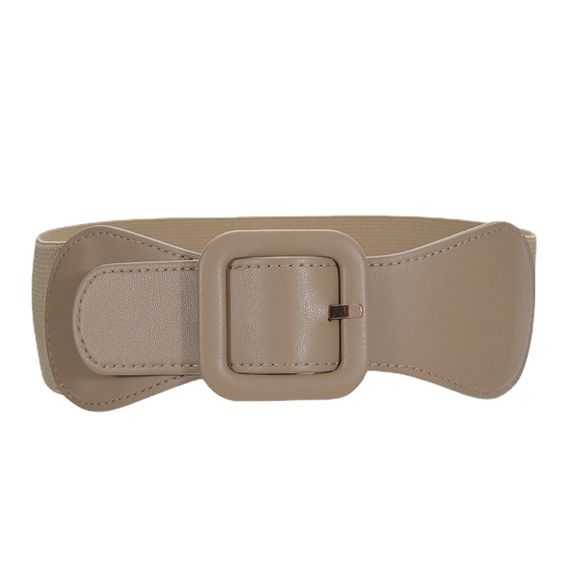 Thắt Lưng Bện Khóa Vuông Co Giãn Trang Trí Đầm Thời Trang Mới 2023