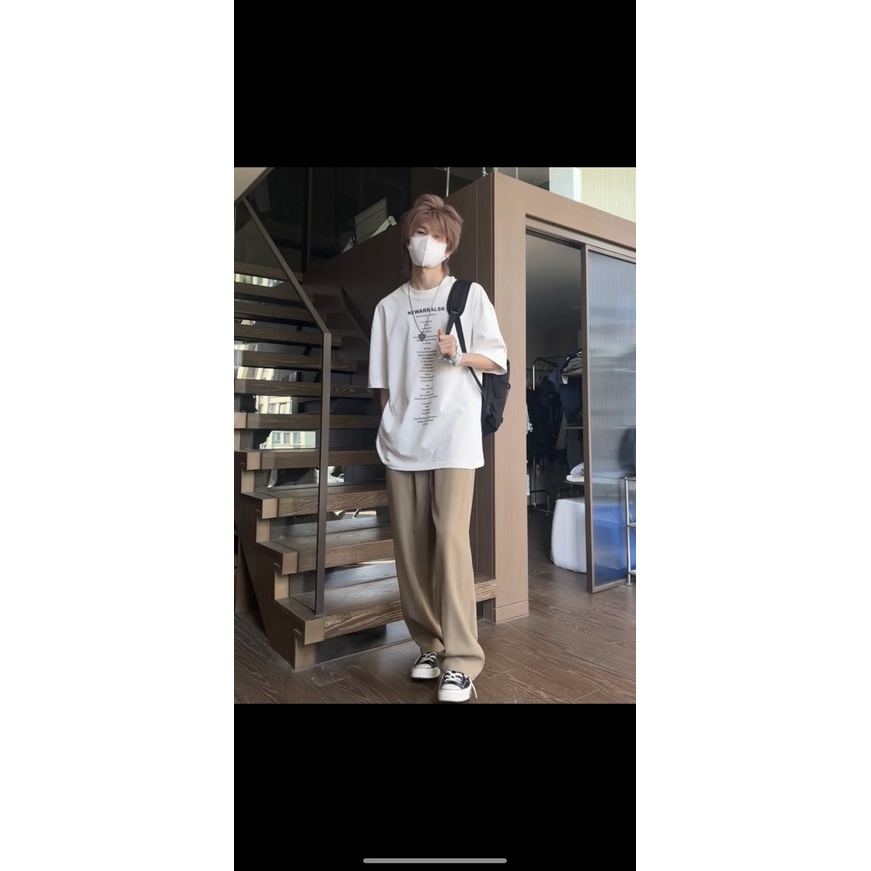 Áo phông unisex nam nữ cotton from hàn quốc S5