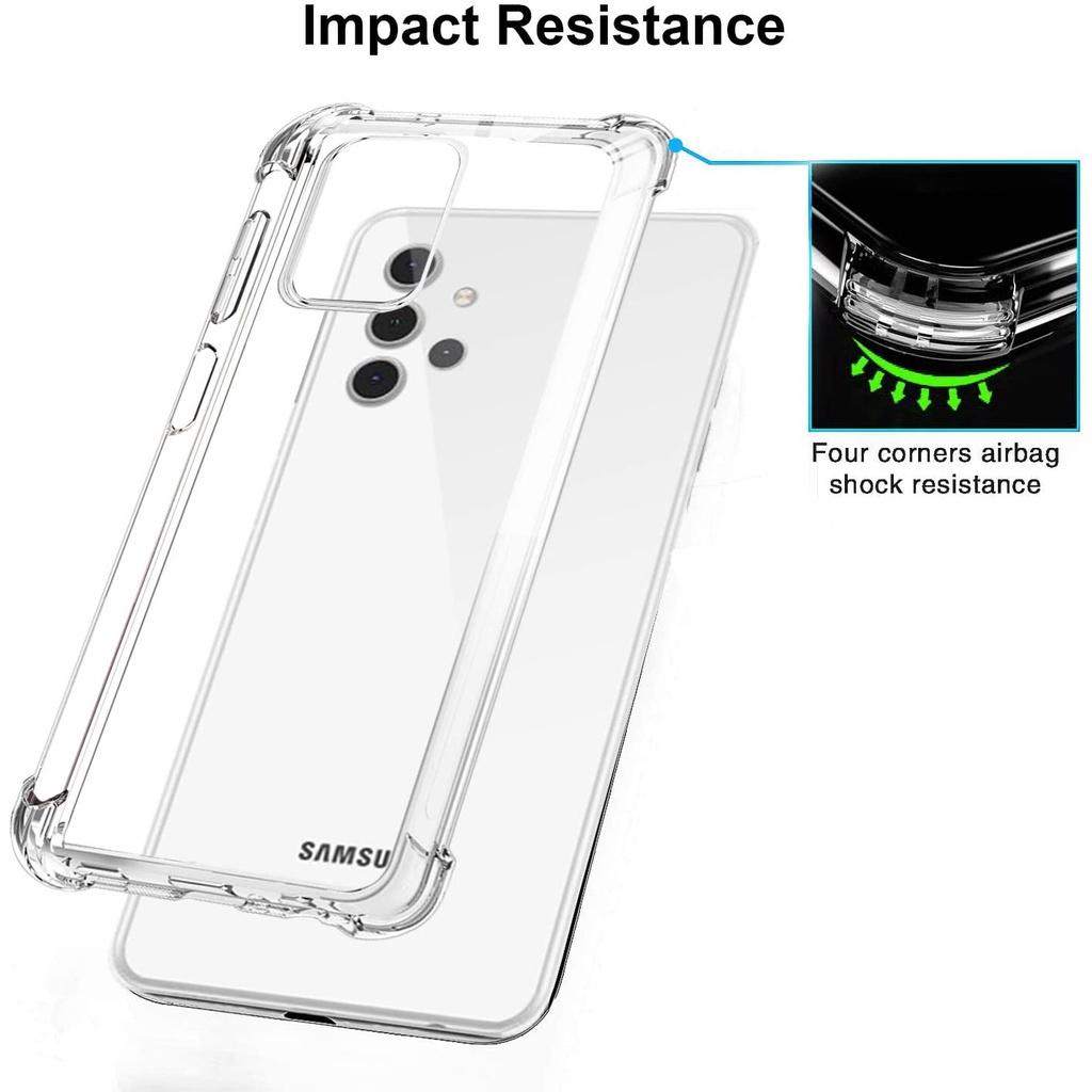 Ốp điện thoại trong suốt chống sốc chống va đập cho Samsung ss Galaxy A05 A05s A15 A24 A54 A34 A14 A04 A04s A04e A52s 5G A03 A03s A53 A73 A33 A13 A23 A22 A02 A02s M12 A12 A32 A42 A52 A72 4G 5G