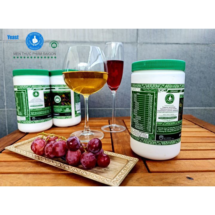 1KG MEN SẠCH LÊN MEN RƯỢU TRÁI CÂY