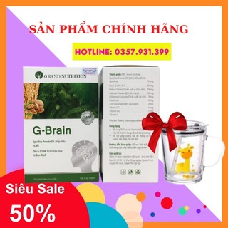 ✔️️️ Cốm sữa tảo non G-Brain 👍[CHÍNH HÃNG]👍 Hỗ trợ bổ sung DHA, các Vitamin hỗ trợ phát triển não bộ cho trẻ hộp 30 gói