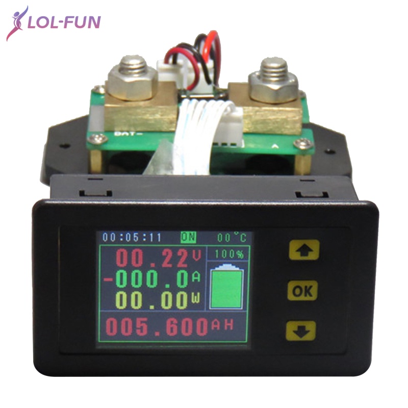 Đồng hồ kết hợp IUIU đo dòng điện DC 500v 100A 200A 300A 500A 1.8inch màn hình LCD