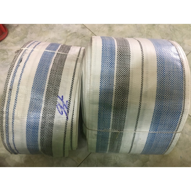 ống bạt bơm nước 76-90-110 bạt kẻ may