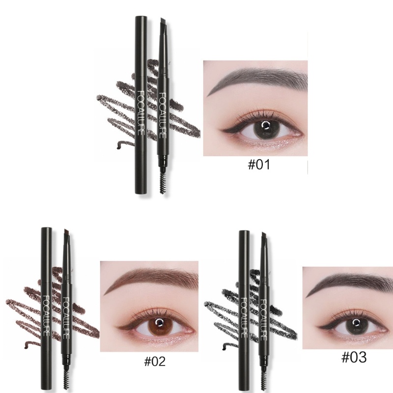 Bút Chì Kẻ Lông Mày Hai Đầu Màu Nâu