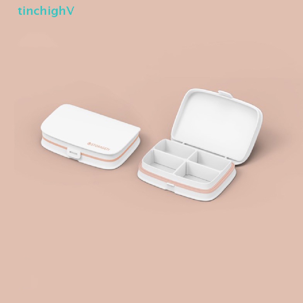 Hộp Đựng Thuốc Theo Tuần Kèm Vòng Niêm Phong Tiện Dụng Mang Theo Du Lịch