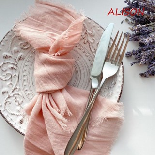 Khăn Ăn Bằng Vải Cotton Mỏng Dùng Trang Trí Tiệc Cưới / Nhà Bếp