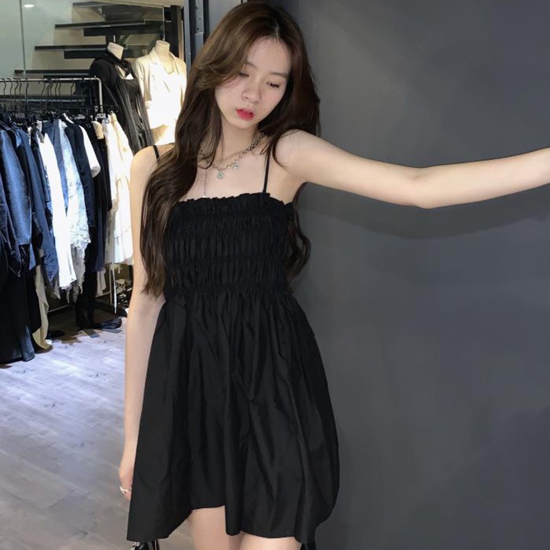 IELGY  Đầm Không Dây Dáng Ôm Thời Trang Quyến Rũ Cho Nữ