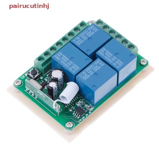 Cặp rơ le điều khiển từ xa dc 12v 10a 433mhz 4ch
