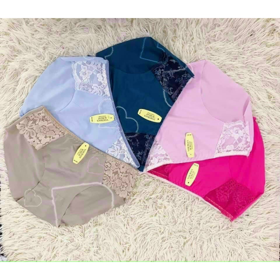 Combo 10 quần thun lạnh thông hơi phối ren 2 bên siêu sexy.
