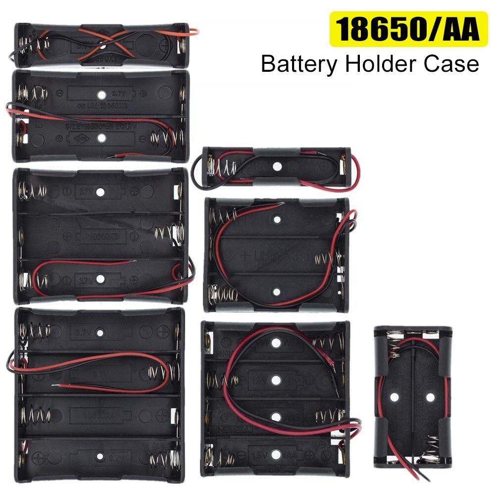 Set 5 / 10 Giá Đỡ Pin 18650 Nhiều Ngăn Tiện Dụng DIY