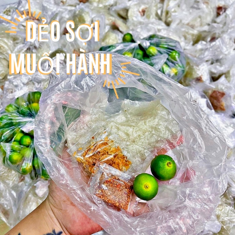 (3 Bịch) Bánh Tráng Tây Ninh - Dẻo Sợi Muối Hành - Ko Kèm Tắc