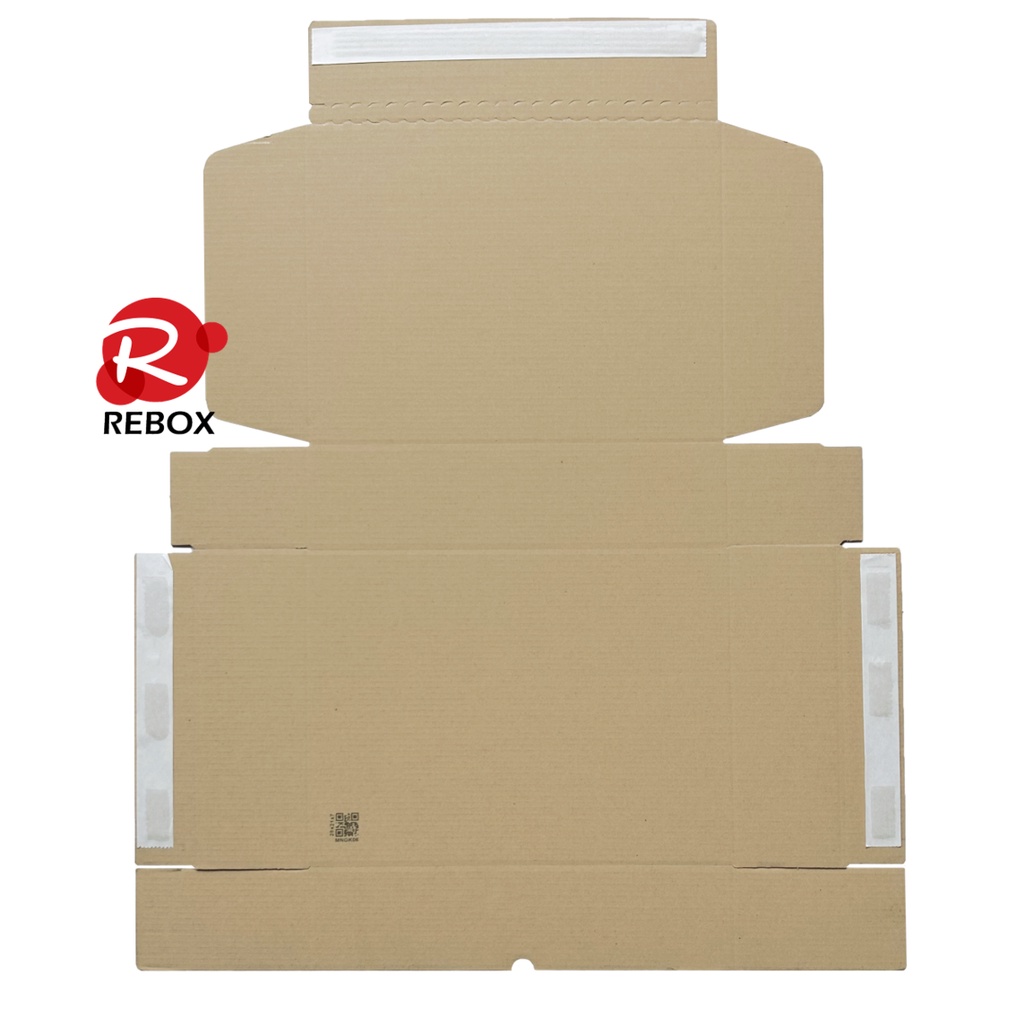 Hộp nắp gài 23x16x10 có gập hông - Combo 20 hộp carton tự bóc dính siêu cứng
