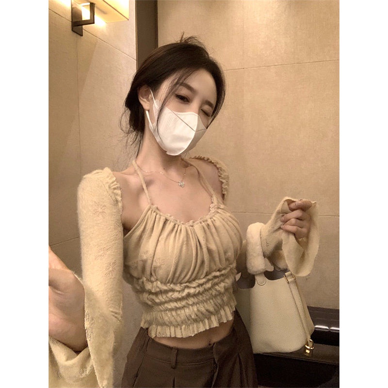Áo Thun COZOK Tay Loe Dài Hở Vai Thời Trang Quyến Rũ Dành Cho Nữ