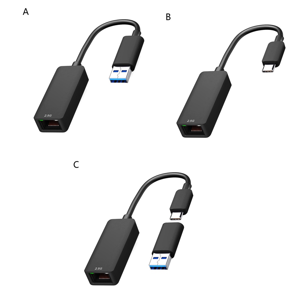 Bộ Chuyển Đổi USB / Type-C 3.1 Sang RJ-45 2.5Gbps Bằng Kim Loại Hình Hoa Hướng Dương
