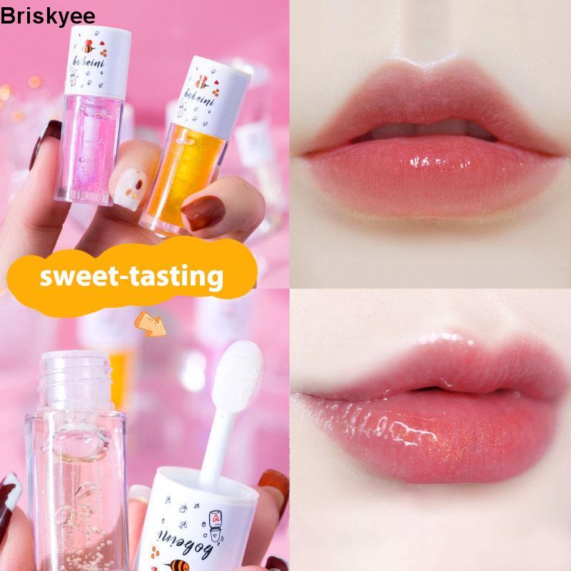 💋Son dưỡng môi BOBEINI chiết xuất mật ong đào sữa mật ong dưỡng ẩm chống nứt nẻ