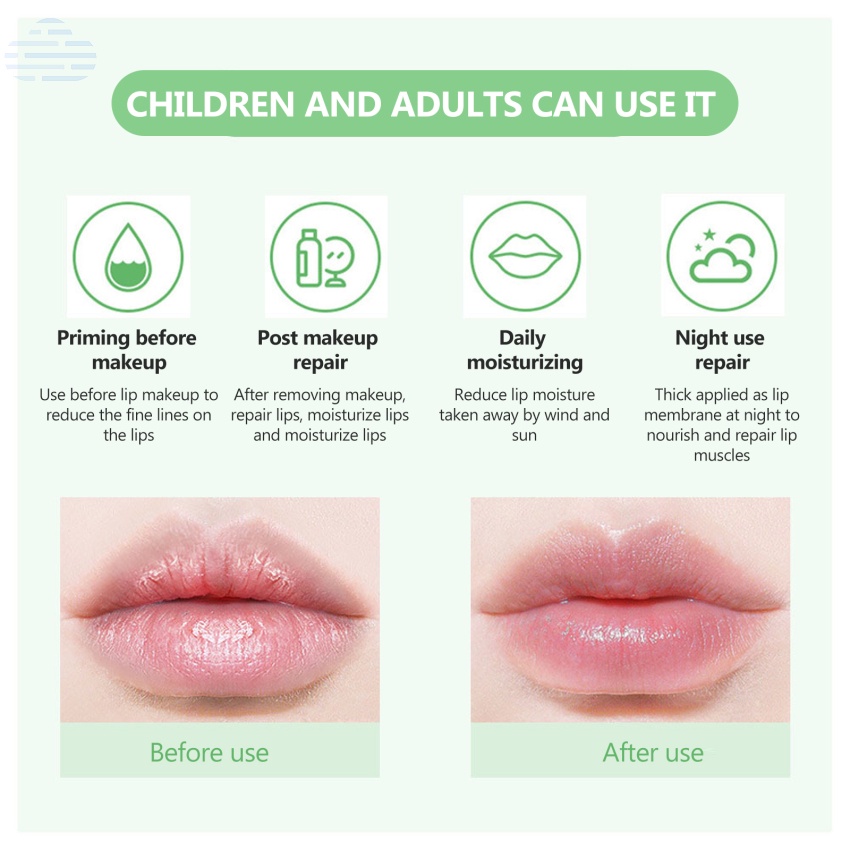 Son Dưỡng Môi Chiết Xuất Lô Hội Tự Nhiên Chống Nếp Nhăn Lão Hóa Thời Trang Mùa Đông